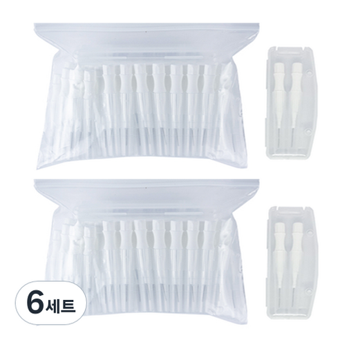 다덴 메디메이트 치간칫솔i형 0번100개 SSSS 0.4mm, 100개입, 6세트