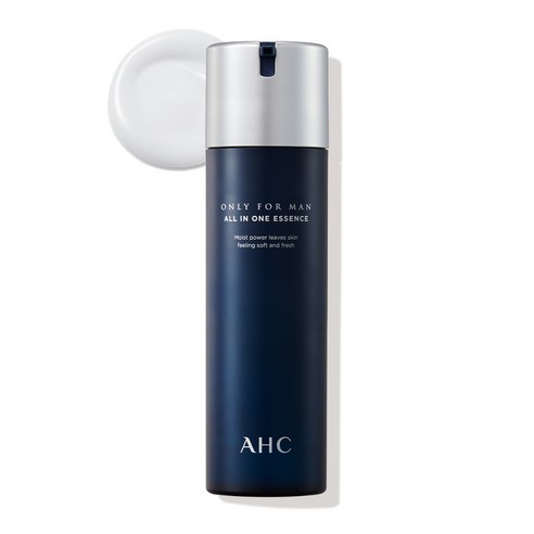 AHC 온리 포 맨 올인원 에센스는 남성용 진정/보습 피부케어 제품입니다.
