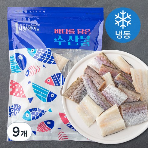 사랑해어 가시없는 코다리 순살 (냉동), 200g, 9개