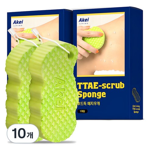 아케이 리빙 후드득 때지우개, 1개입, 10개