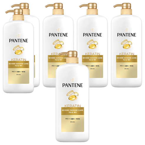 팬틴 극손상케어 컨디셔너 대용량, 1.2L, 6개