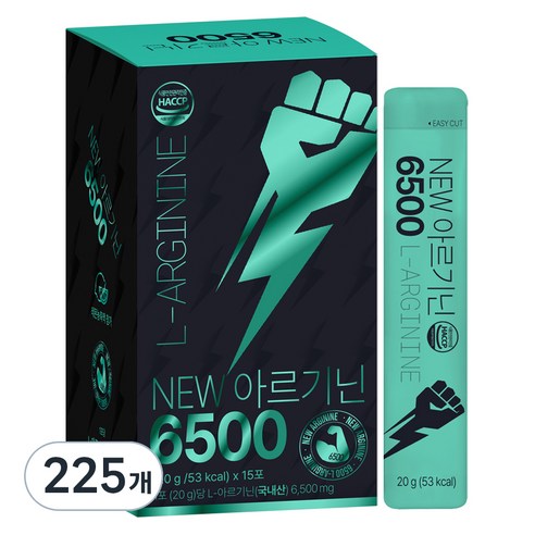 라이프힐 NEW 아르기닌 6500, 20g, 225개
