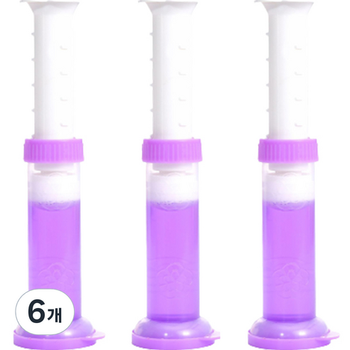 아이돈케어 클린젤리 변기젤 머스크 라벤더향, 50ml, 6개