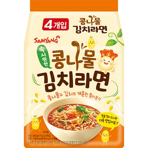 삼양 콩나물김치라면, 8개