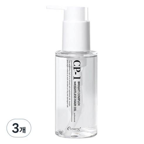 씨피원 브라이트 콤플렉스 웨이트리스 헤어오일, 3개, 100ml