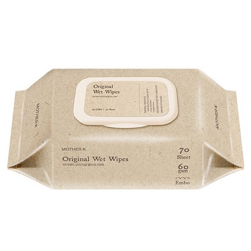 순하고 안전한 마더케이 오리지널 물티슈로 더욱 편리하고 행복한 육아를!