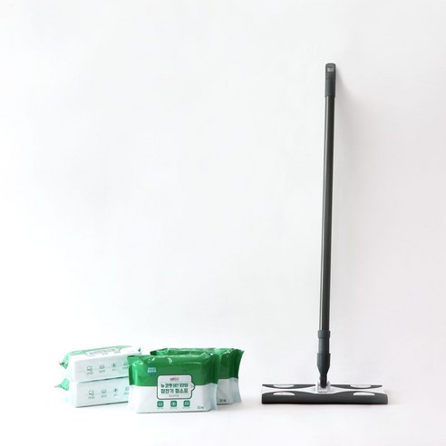 코멧 막대걸레 + 정전기 청소포 30매 4팩은 가정 청소의 새로운 혁명입니다.