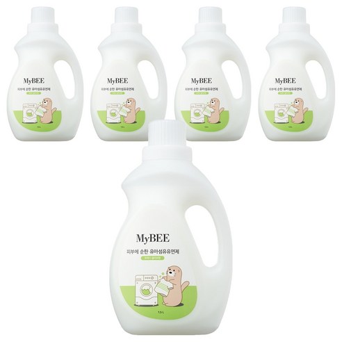 마이비 순한 유아유연제 1500ml, 1.5L, 5개