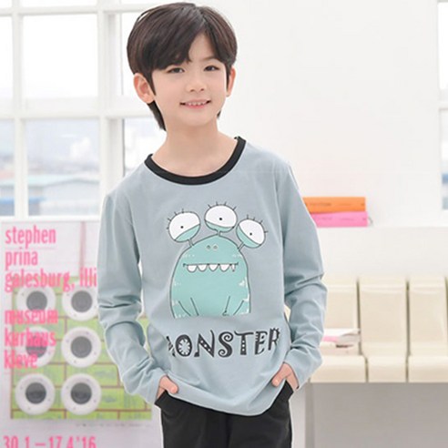 少年  時尚  男孩  服裝  上衣  圓形  T卹  少年  9+  青年