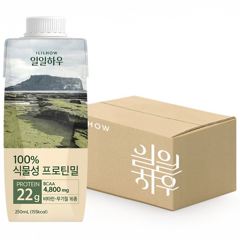 일일하우 마시는 프로틴밀, 12개, 250ml