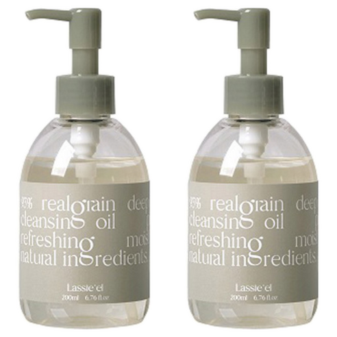 라씨엘르 곡물 클렌징 오일, 200ml, 2개