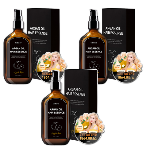 셀러버 아르간 퍼퓸 헤어오일 비너스, 3개, 100ml