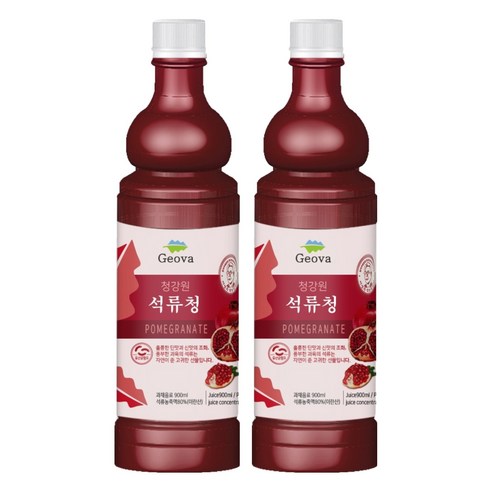 건강스토리 석류청, 900ml, 2개