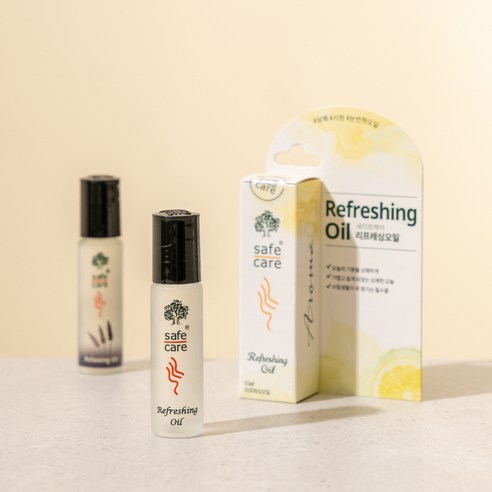 천연 성분으로 피부를 건강하게 가꾸는 세이프케어 아로마 롤온 오일