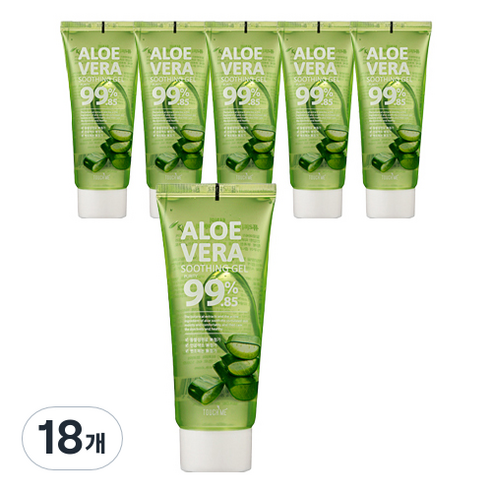 터치미 퓨리티 알로에베라 수딩 젤, 100ml, 18개