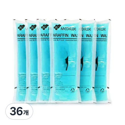 메디위 파라핀왁스 옥색, 36개