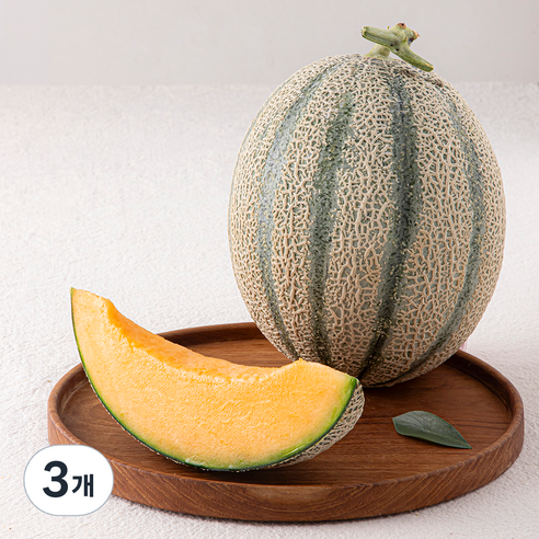곰곰 칸탈로프 멜론, 2kg, 3개