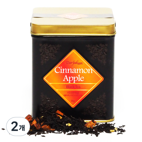 시나몬애플 캔, 80g, 2개, 1개입