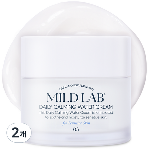 마일드랩 데일리 진정 수분크림, 80ml, 2개