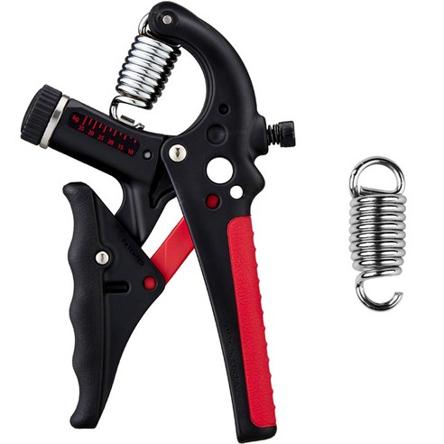 지디 Grip 2 평행그립 악력기 10~35kg, 레드, 1개