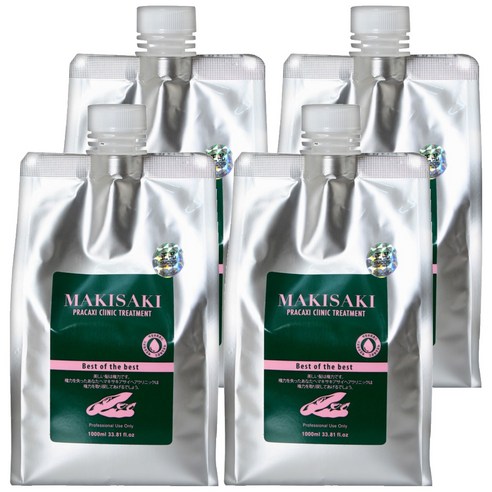 마키사키 프라칵시 클리닉 트리트먼트, 4개, 1000ml