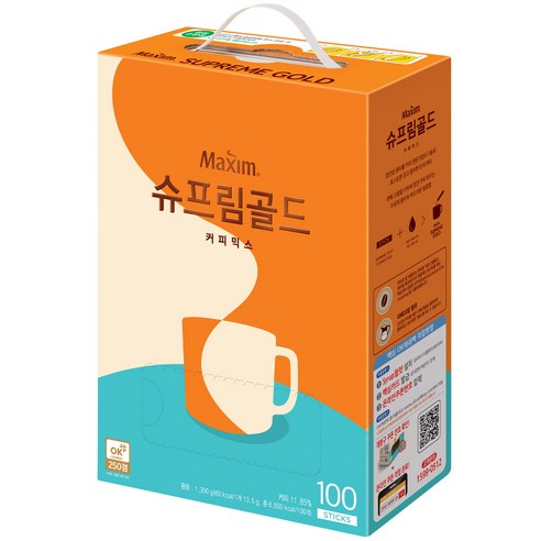 맥심 슈프림 골드 커피믹스, 14g, 100개입, 1개