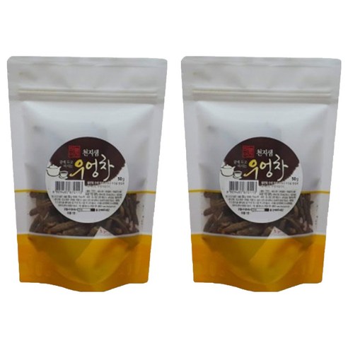 하늘아래 천지샘 우엉차, 50g, 1개입, 2개