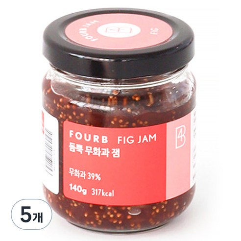 포비 무화과 잼, 140g, 5개