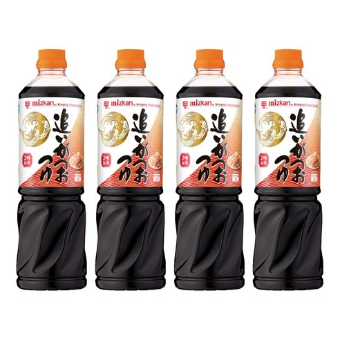미쯔칸 농축 쯔유, 1L, 4개