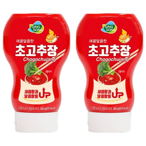 신송 새콤달콤한 초고추장, 380g, 2개