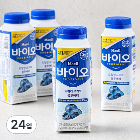 매일바이오 드링킹 블루베리, 250ml, 4개입, 6개