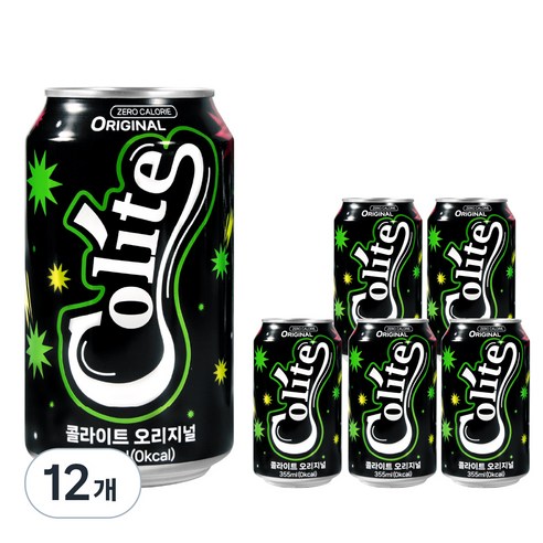 콜라이트 오리지널 제로, 12개, 355ml