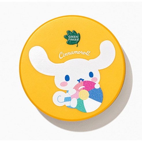 시나모롤 선쿠션으로 끈적임 없이 순하게 자외선 차단!