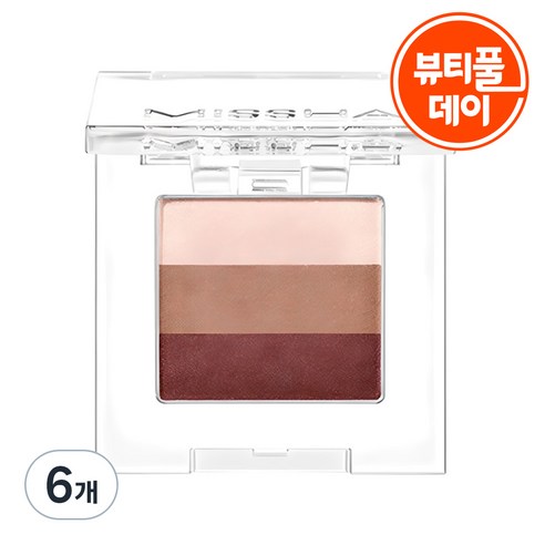 미샤 트리플 섀도우 2g, 로즈퐁듀, 6개