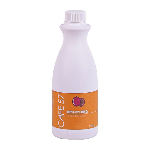 카페57 상온 패션후르츠 베이스 1.2kg, 2개