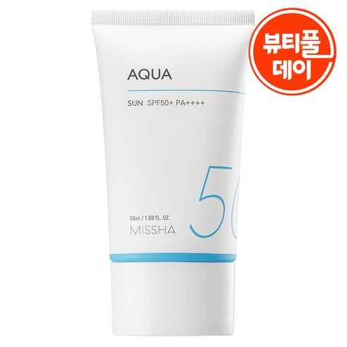 미샤 올 어라운드 세이프 블록 아쿠아 선 젤 SPF50+ PA++++, 50ml, 1개