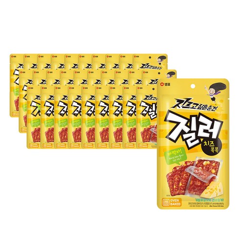 질러 까먹자 치즈 콕콕 육포, 45g, 30개