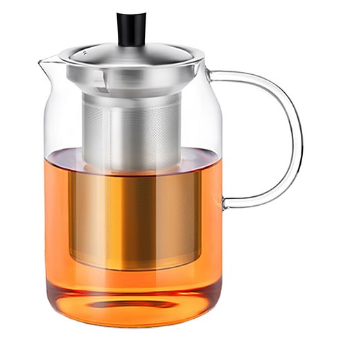사마도요 티포트 내열유리 S053, 혼합색상, 900ml, 1개