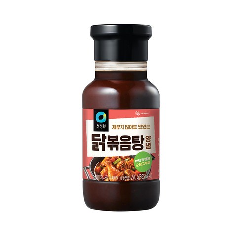 청정원 닭볶음탕 양념 소스, 270g, 2개