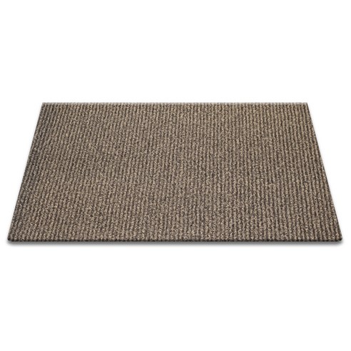 순수 코일 현관매트 120 x 90 cm 두께 12mm, 베이지 + 브라운, 1개
