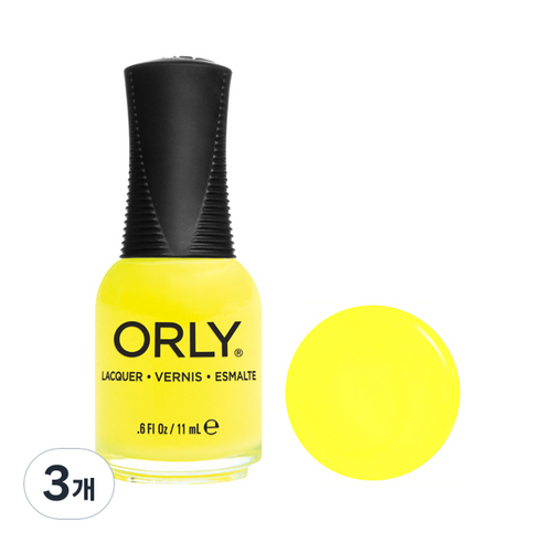오를리 네일컬러 매니큐어 11ml, 2020082 오 스냅, 3개