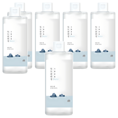 라운드랩 1025 독도 클렌징워터, 400ml, 6개