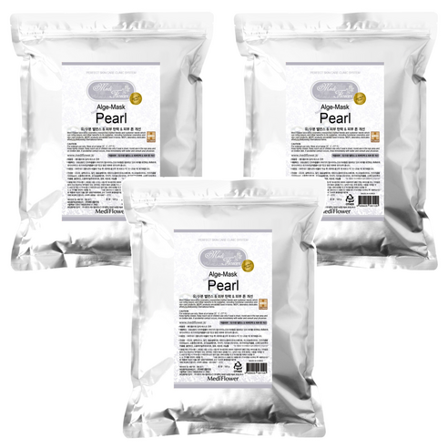 메디플라워 모델링팩 진주 500g, 1개입, 3개
