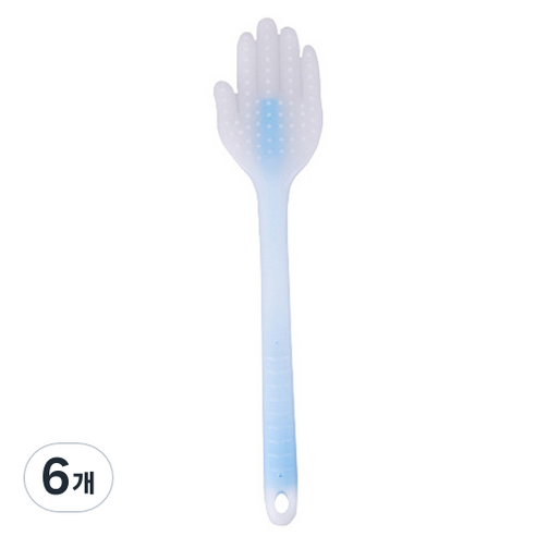 다아모아 등짝 스매싱 마사지기, 블루, 6개