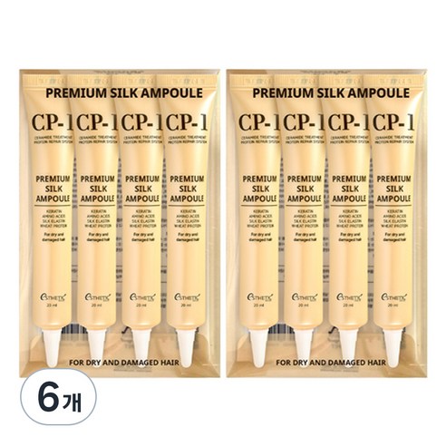 CP-1 프리미엄 실크 헤어앰플, 20ml, 6세트