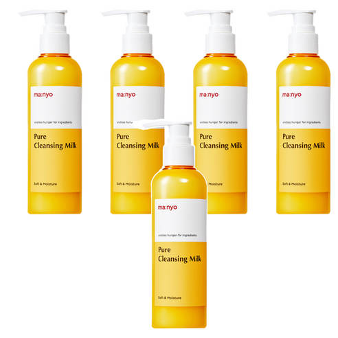 마녀공장 퓨어 클렌징 밀크, 200ml, 5개
