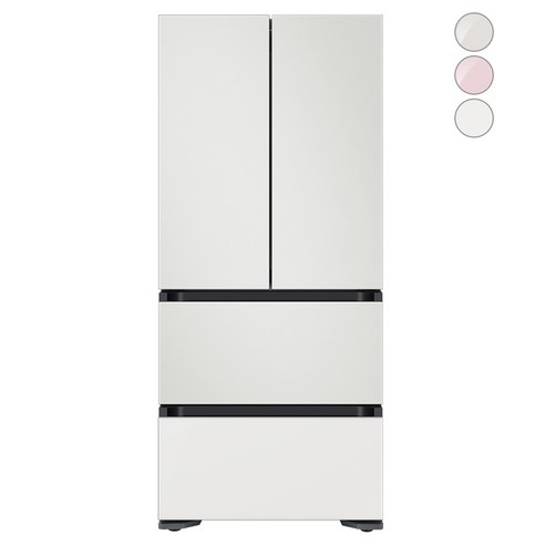 [색상선택형] 삼성전자 비스포크 프리스탠딩 김치냉장고 플러스 방문설치, RQ58A9441AP, 코타 화이트