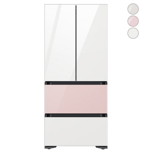 삼성전자 비스포크 스탠드형 김치냉장고, RQ58A9441AP, 글램 핑크