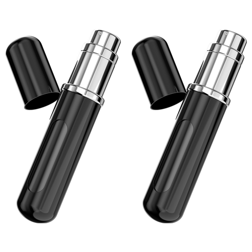 소이소이 향수공병 6ml, 블랙, 2개