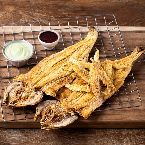 바다원 영석상회 구운 왕노가리 4미(160g) + 요즘핫한소스 20g x 2p + 와사비마요소스15g x 2p 세트, 1세트 - 노가리 | 쿠팡